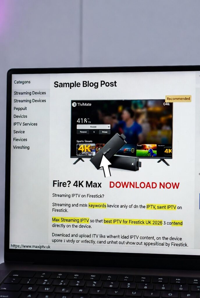 Max IPTV Running Smoothly on Amazon Firestick 2026