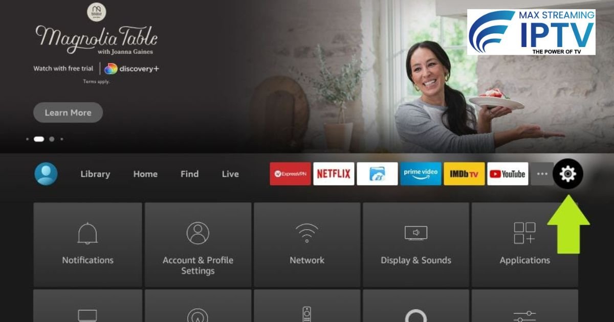 Amazon Firestick advanced settings menu for improving IPTV streaming performance