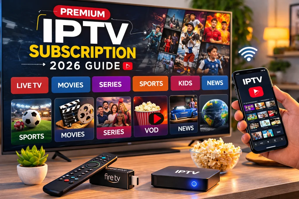 How to Choose the Best IPTV Subscription in 2026: Ultimate Guide & Tips Last Updated: March 24, 2026 – By Max Streaming Team With thousands of IPTV providers flooding the market in 2026, choosing the right subscription can feel overwhelming. Whether you need stable 4K sports, latest movies, Pakistani & Indian channels, UK/US locals, or zero buffering on Firestick, Smart TVs, and Android boxes — this neutral guide will help you make an informed decision. We’ve compiled this based on real user feedback from Reddit and forums, independent tests, and current 2026 trends like anti-freeze technology, low-latency servers, 99.9% uptime, and seamless multi-device support. [Image Placeholder 1 – Upload a clean IPTV comparison checklist or infographic] Alt Text: Best IPTV Subscription 2026 Comparison Guide 1. Server Stability and Uptime – The #1 Factor in 2026 Reliability beats everything. Look for providers offering 99.9% uptime and advanced anti-buffering / anti-freeze technology. Test during peak hours (evenings, Premier League, PSL, NFL, or big cricket matches). Good services deliver stable streams even on 30–100 Mbps connections. Check recent reviews on Reddit, Trustpilot, and IPTV forums for complaints about freezing or downtime. Pro Tip: Always start with a 24–48 hour free trial. Stream live sports and news channels during busy hours to check real performance. 2. Channel Count vs Content Quality Quantity alone is not enough — quality and variety matter more. Live TV Channels: Aim for 20,000–50,000+ stable channels including strong coverage of UK, USA, Pakistan (Geo, ARY, Hum, Express, Samaa), India (Bollywood & news), sports, and entertainment. 4K / UHD Support: True 4K streams with high bitrate (not just upscaled). VOD Library: 100,000–200,000+ movies and series, regularly updated. EPG & Catch-up TV: Fast-loading and accurate Electronic Program Guide + 7-day catch-up & recording features. Make sure the provider has excellent sports (Premier League, Champions League, PSL, IPL) and local Pakistani/Indian content if that’s your priority. [Image Placeholder 2] Alt Text: IPTV 4K streaming quality example 2026 on Firestick 3. Streaming Quality and Zero Buffering In 2026, top services use load balancing, low-latency global servers, and anti-freeze tech. Minimum Speed Requirements: HD: 15–25 Mbps 4K: 50 Mbps+ (Ethernet preferred over Wi-Fi) During your trial, specifically ask or test: “How does it perform during peak evening hours and major live events?” 4. Device Compatibility and Multi-Device Support The best IPTV works flawlessly on: Amazon Firestick / Fire TV Android TV / Google TV Samsung & LG Smart TVs iOS & Android mobiles MAG boxes, Formuler, NVIDIA Shield Choose plans that allow 2–5 simultaneous connections for family use. 5. Pricing and Value for Money (2026 Realistic Rates) Focus on value instead of the cheapest option. Typical 2026 Pricing: 1 Month: $10 – $18 3 Months: $25 – $45 6 Months: $45 – $70 12 Months: $70 – $130 (best value – often under $10/month) Extremely cheap services (< $8/month) usually compromise on support and stability. Compare what you actually get: channels + 4K + support + connections. 6. Customer Support and Trial Period Reliable providers offer: 24/7 live chat, WhatsApp, or ticket support Response time under 10–30 minutes Clear refund policy A proper 24–48 hour free trial is non-negotiable before buying any long-term plan. 7. Security, Privacy, and VPN Compatibility Using a good VPN (ExpressVPN, NordVPN, Surfshark) is highly recommended in 2026 for: Protecting privacy Avoiding ISP throttling Safe access to all content Choose IPTV services that work smoothly with popular VPNs without blocking or speed drops. [Image Placeholder 3] Alt Text: IPTV subscription comparison table 2026 IPTV Subscription Comparison Table 2026 FactorWhat to Look ForGood ScoreRed FlagsServer Stability99.9% uptime + anti-freezeExcellent during peaksFrequent buffering or downtimeChannels & VOD20,000–50,000+ live + 100k+ VODStrong Pakistan/India/Sports/4KFake or dead channel countsStreaming QualityTrue 4K, low latencyZero lag on 50Mbps+Only HD or heavy compressionDevice SupportFirestick, Smart TV, Multi-device3–5 simultaneous connectionsLimited to 1 deviceCustomer Support24/7 chat / WhatsAppFast response (<30 min)Slow or no supportTrial & Pricing24–48h trial + fair ratesGood long-term valueNo trial or hidden feesVPN CompatibilityWorks well with major VPNsNo blockingBlocks VPNs or heavy speed drop Common Mistakes to Avoid in 2026 Choosing purely by cheapest price Skipping the free trial and peak-hour testing Ignoring VPN for privacy and speed Believing exaggerated channel counts without proof Not reading recent 2026 user reviews on forums FAQ – Frequently Asked Questions Q1: Is IPTV legal in Pakistan? Yes, using IPTV is legal in Pakistan. However, always choose reputable providers that source content properly. Avoid obviously pirated free links. Q2: Kitna internet speed chahiye 4K IPTV ke liye? Stable 50 Mbps+ broadband recommended. Ethernet connection gives best results. Q3: Best IPTV for Pakistani channels in 2026? Look for services with strong Geo, ARY, Hum, Express, PTV Sports, and Bollywood coverage along with 4K sports. Q4: Free IPTV safe hai? Generally no. Free services often have malware, buffering, and legal risks. Paid reliable services are much safer. Q5: Refund policy kaisi honi chahiye? Good providers offer money-back guarantee if the service doesn’t work on your connection/device. Q6: Multiple devices pe chal sakta hai? Yes, most quality providers offer 2–5 connections plans. Final Tips for Success in 2026 Start with a short free trial on your main device (Firestick/Smart TV). Test sports events, Pakistani channels, movies, and news during peak hours. Match the service with your internet speed and devices. Read fresh 2026 reviews before committing. A good IPTV subscription + reliable device (Firestick 4K Max, Google TV Streamer, or Onn 4K Pro) can completely replace expensive cable in 2026. Ready to Choose? After testing multiple services, providers like Max Streaming IPTV, RealmIPTV, Sonix IPTV, and Xtreme HD consistently perform well in stability, 4K quality, and support. We strongly recommend starting with a free 24–48 hour trial to see which one suits your needs best. Which factor matters most to you — zero buffering, 4K sports, Pakistani channels, or pricing? Drop your thoughts in the comments below! About the Author Max Streaming Team — 5+ years of hands-on testing and helping users find the best IPTV subscriptions and streaming setups in Pakistan, UK, USA, and worldwide. All guides are based on real-world testing and user feedback.