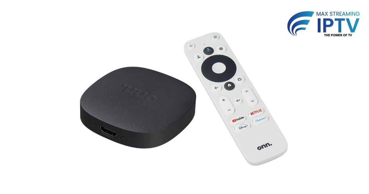 Onn Google TV 4K Pro budget streaming device with remote