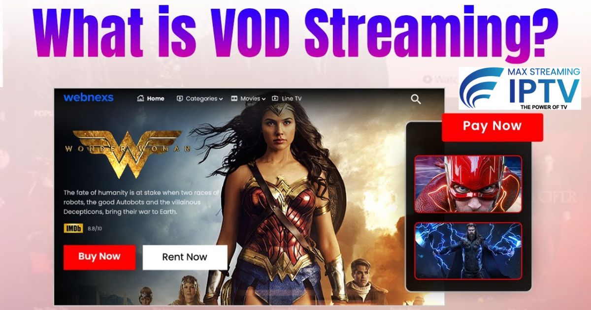 IPTV Movies VOD Library 130000 titles Max Streaming