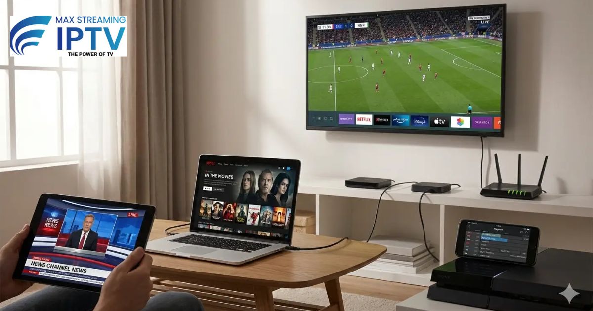 Max Streaming IPTV Compatible Devices Firestick Smart TV Android 2026