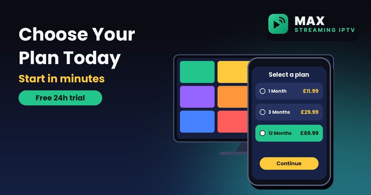 Choosing one of the IPTV packages UK plans on a phone